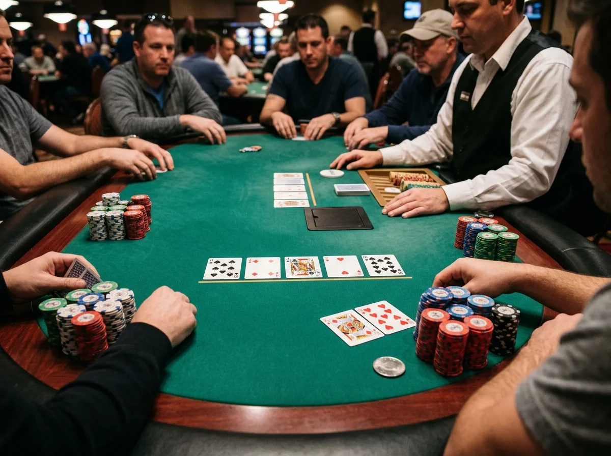 Poker Holdem at Neon54 live dealer casino