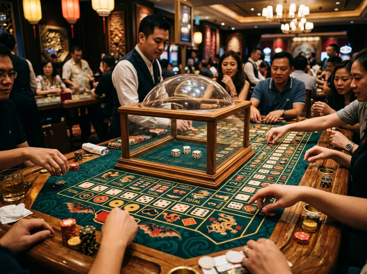 Sic Bo at Neon54 table games casino